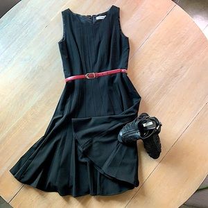 Calvin Klein’s Little black dress.